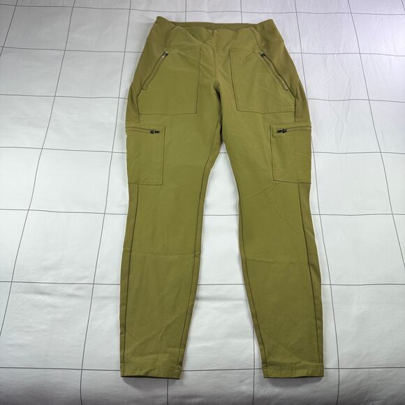 Athleta Pants Womens 6 Petite Green Headlands Hybrid High Rise Cargo Athletic - Picture 2 of 13